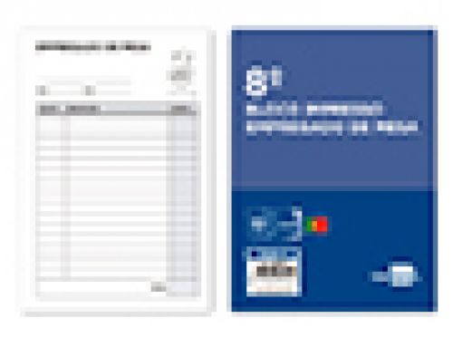 Bloco empregado de mesa duplicado 105x155 mm , Liderpapel , 28915 , 8423473600294
